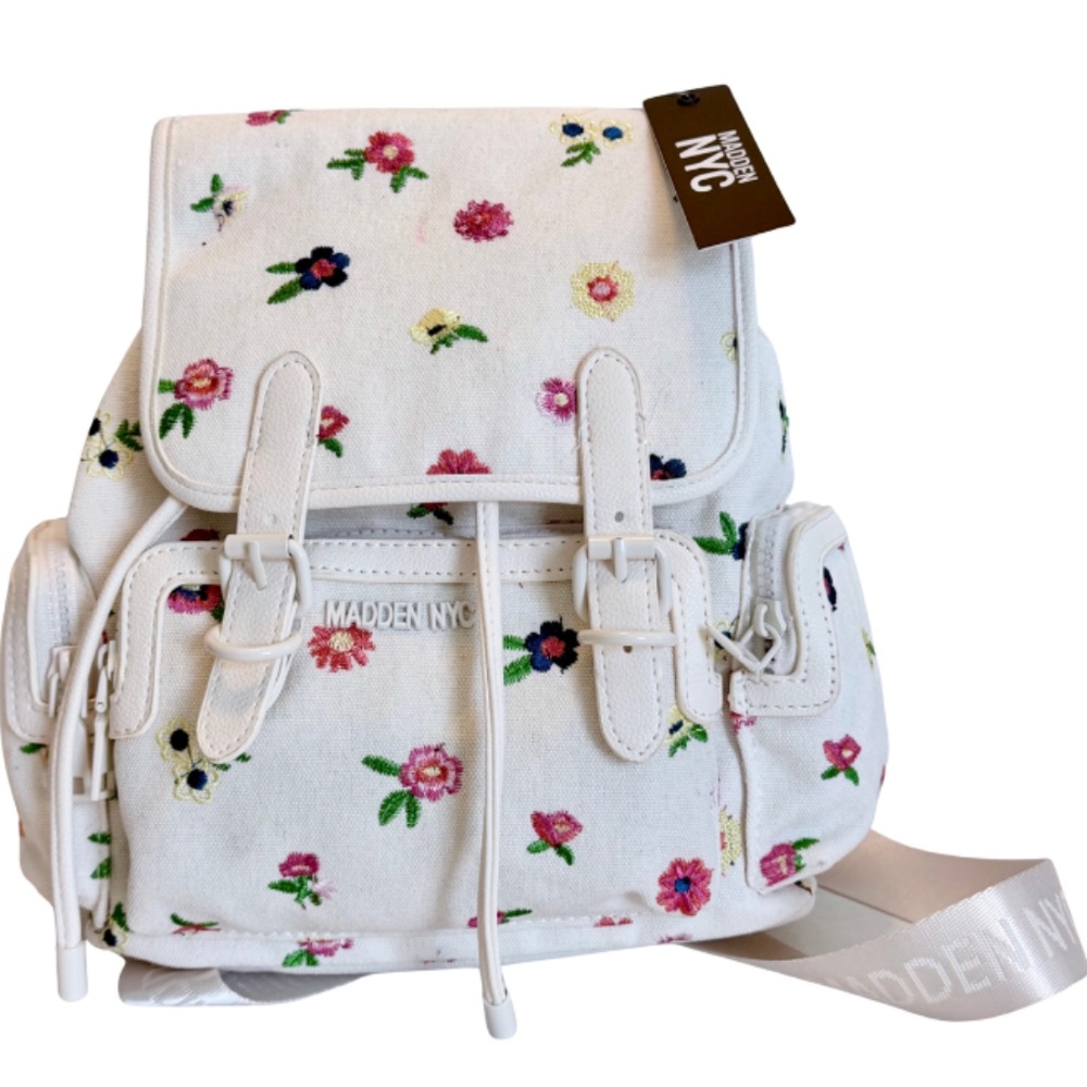Madden NYC Floral Backpack Purse